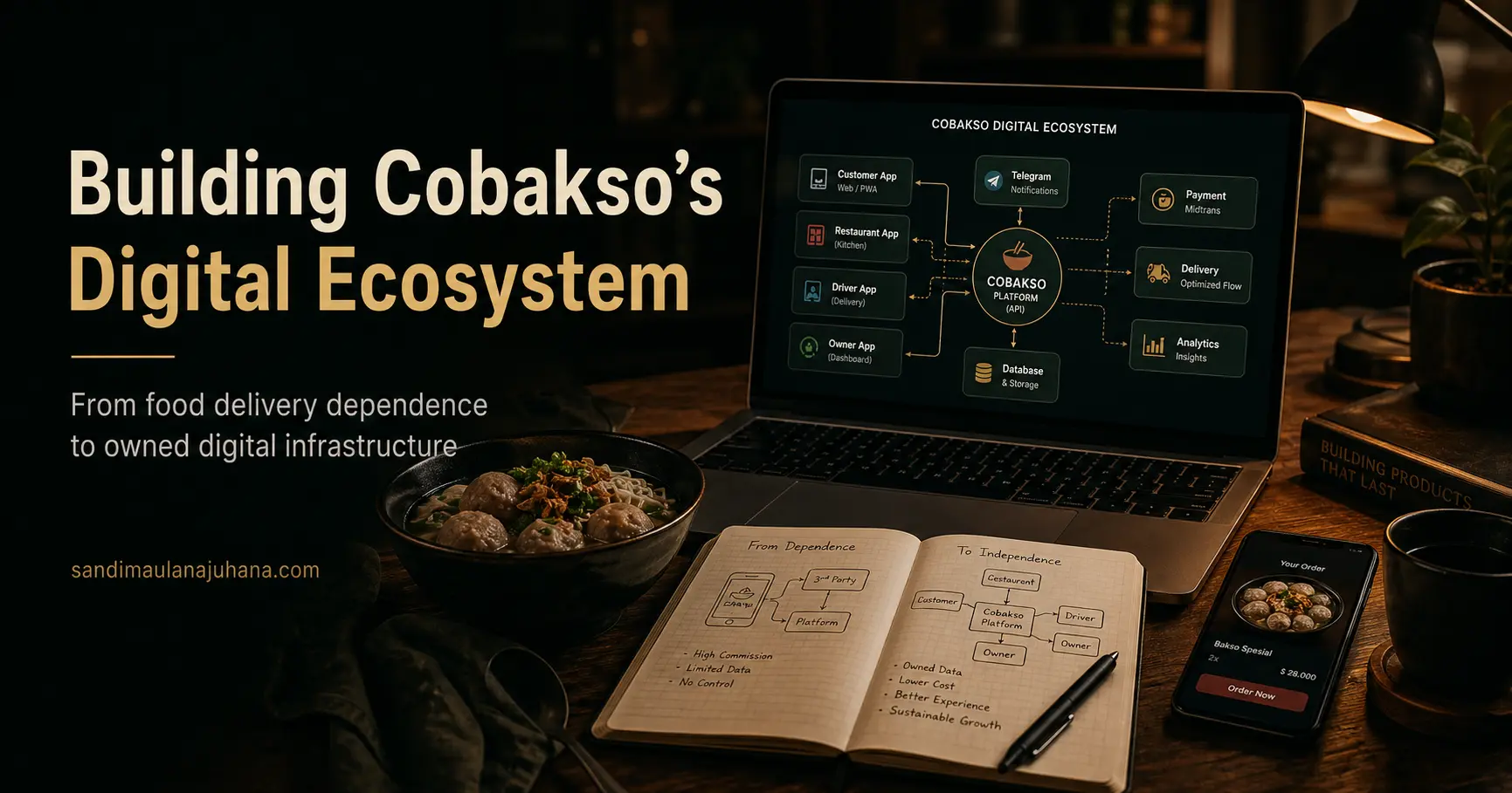 From Food Delivery to Independence: Building Cobakso’s Digital Ecosystem