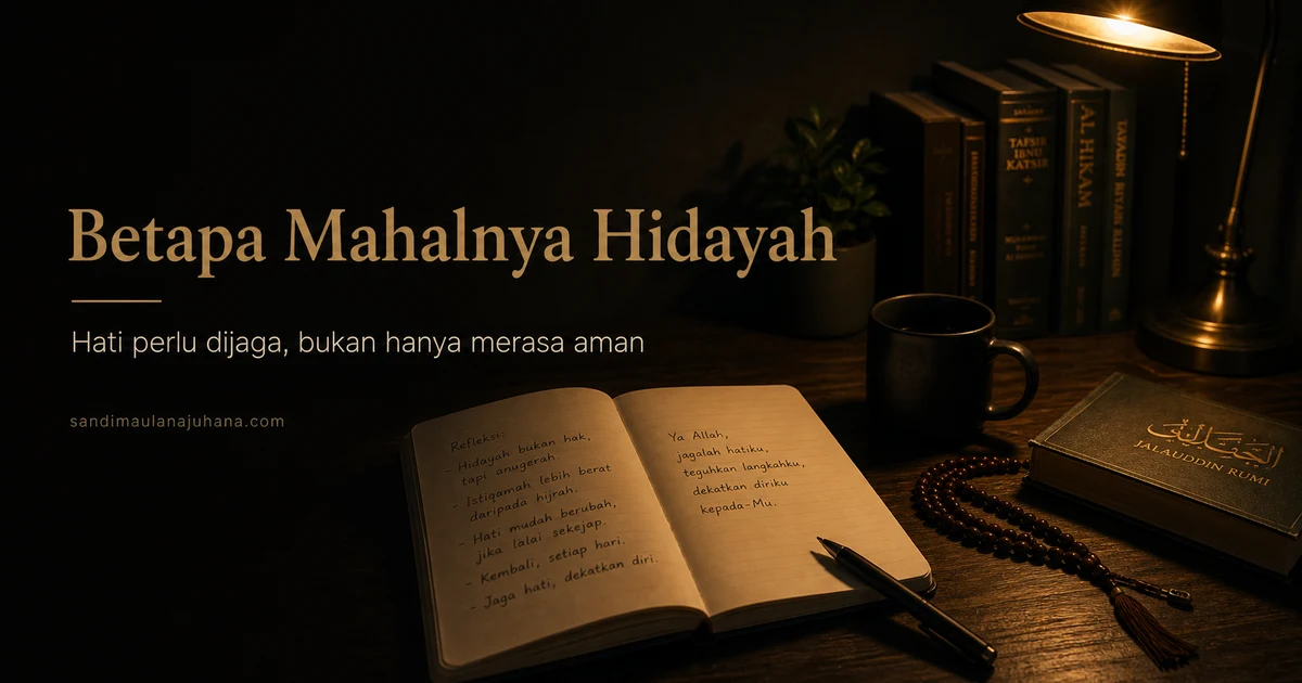Betapa Mahalnya Hidayah Renungan dari Pertemuan Lama