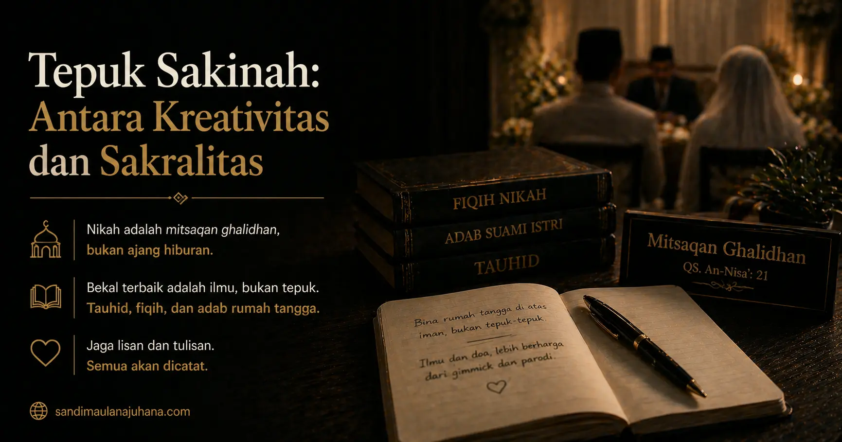 “Tepuk Sakinah”: Antara Kreativitas dan Sakralitas