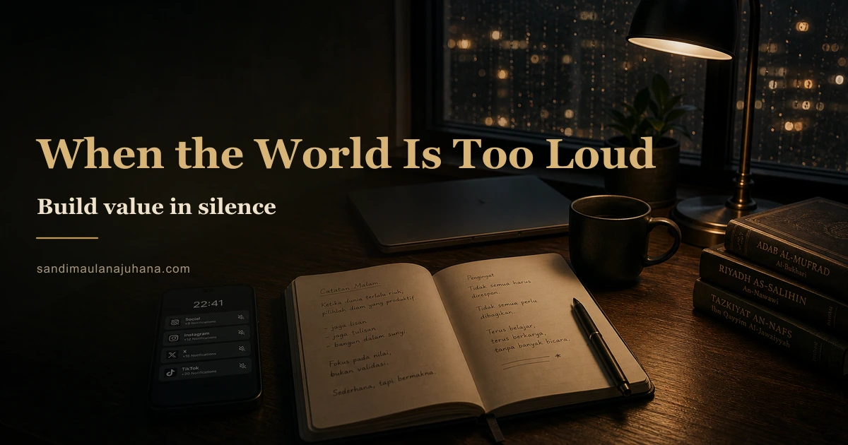 When the World Is Too Loud