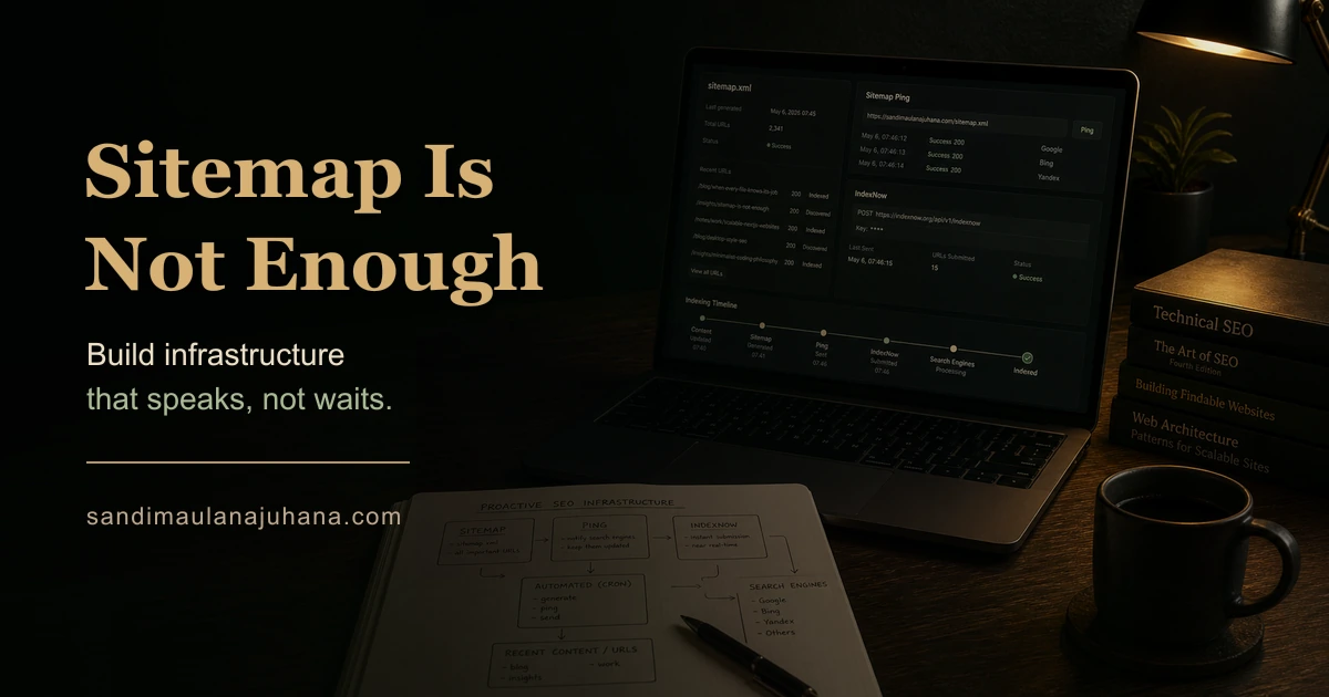 Sitemap Is Not Enough