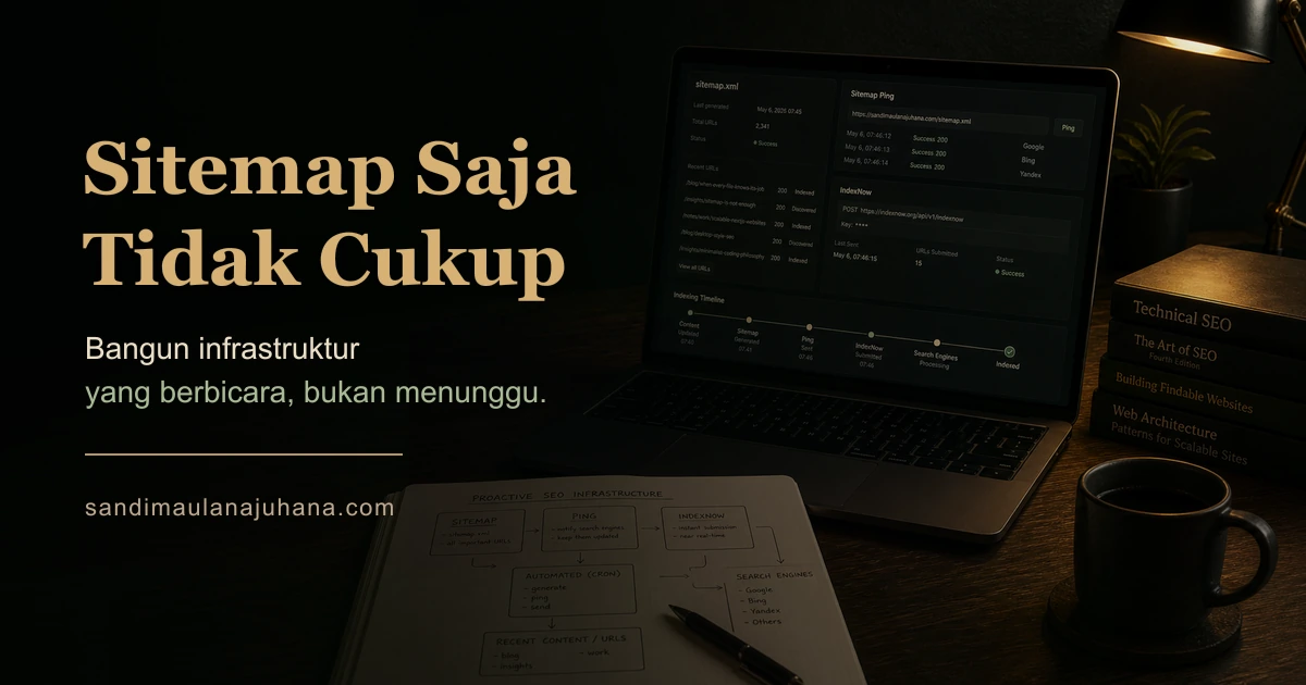 Sitemap Saja Tidak Cukup