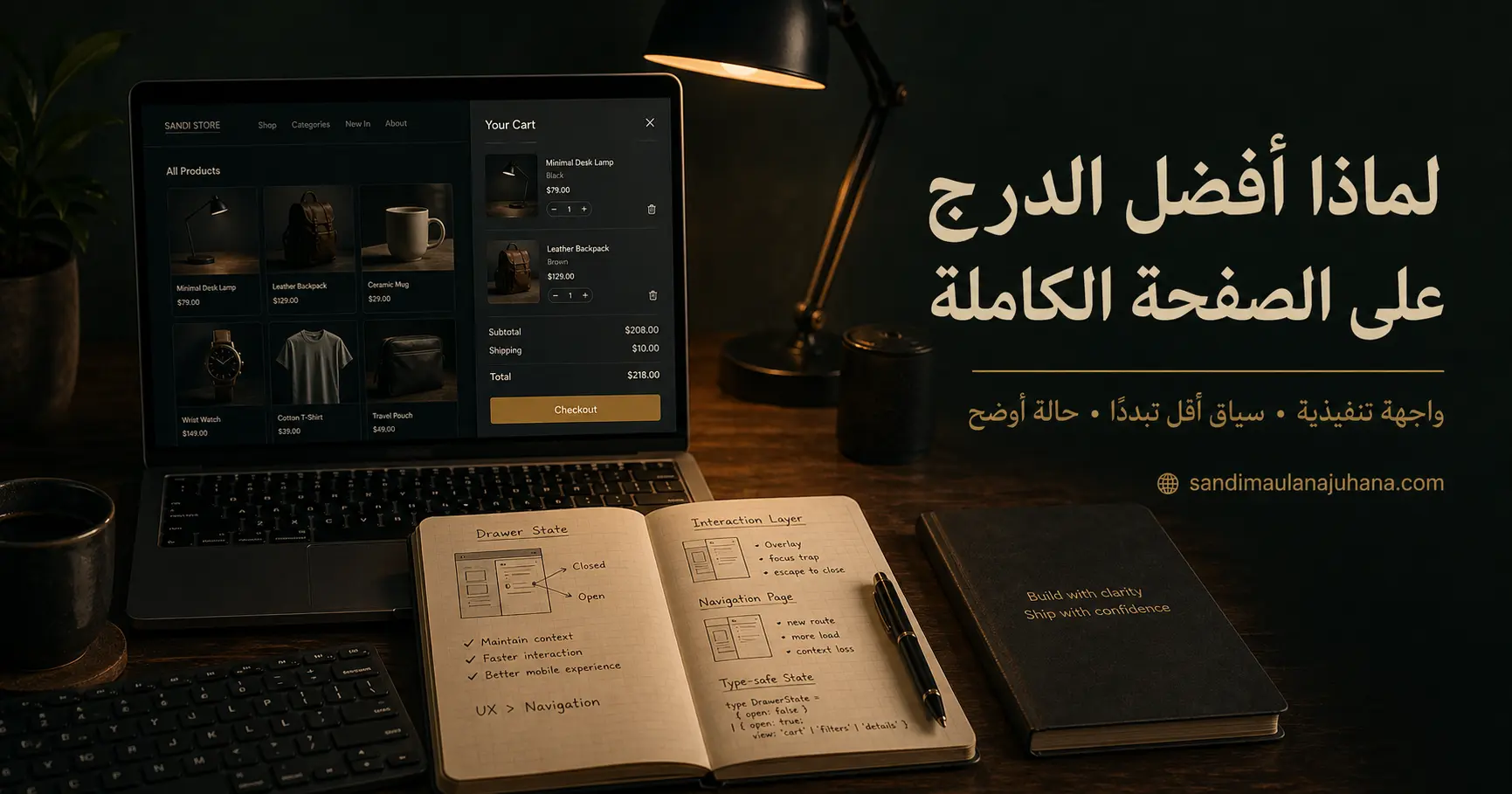 لماذا أفضل الدرج على الصفحة الكاملة