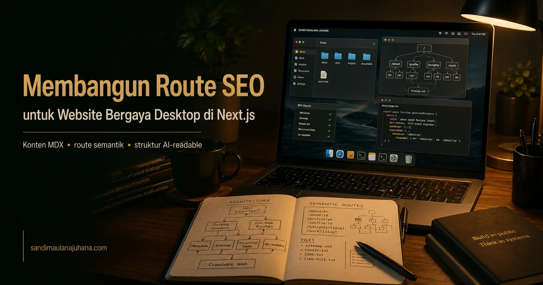 Membangun Route SEO untuk Website Bergaya Desktop di Next.js