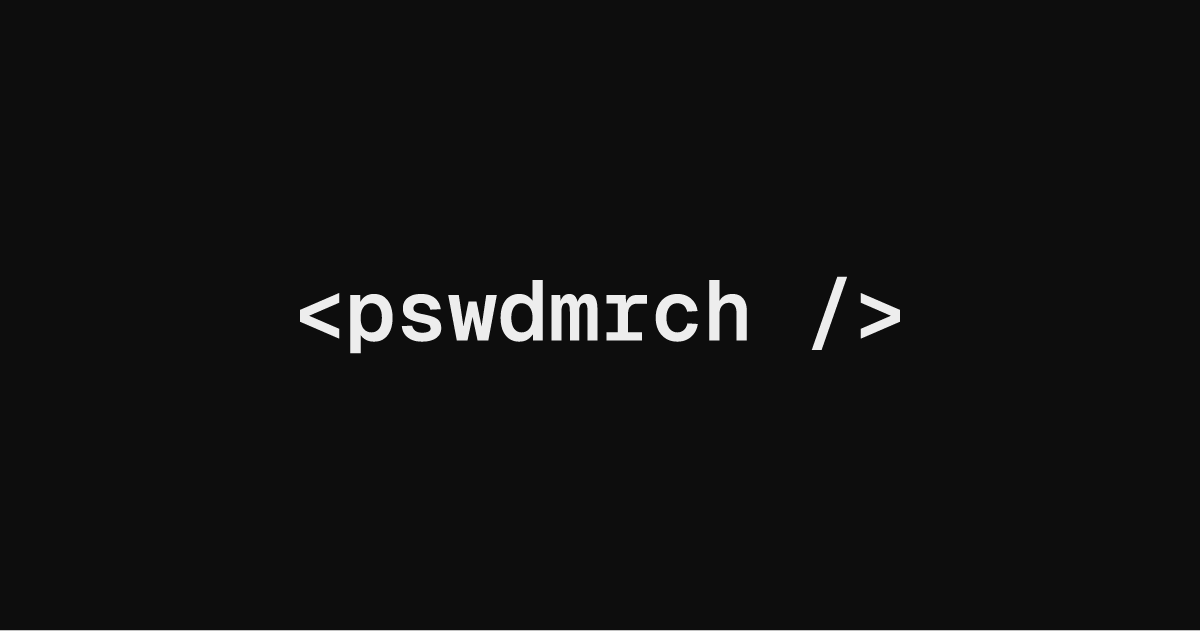 PSWDMRCH 1