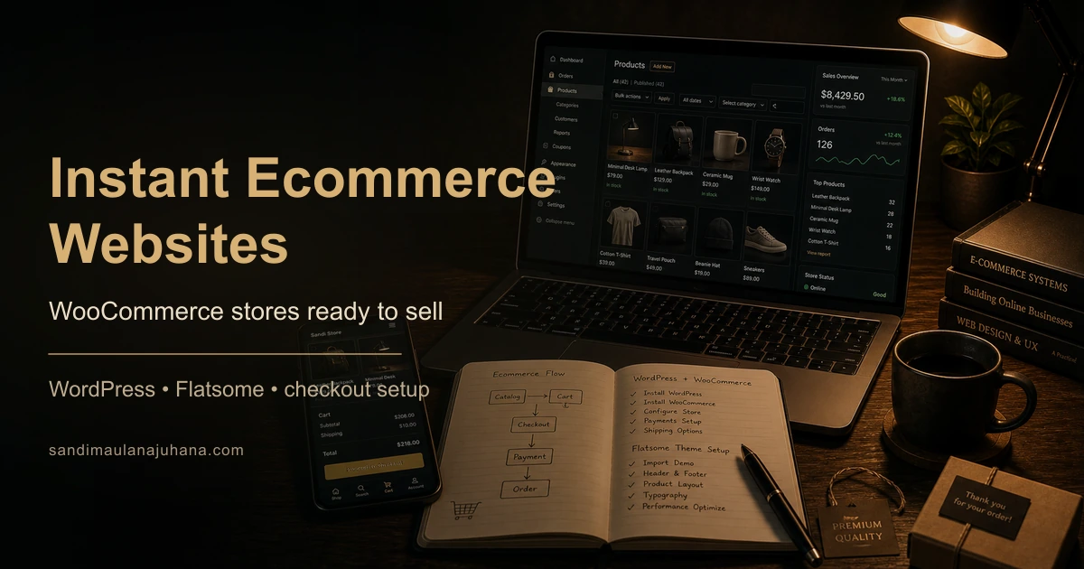 Instant Ecommerce Websites 1